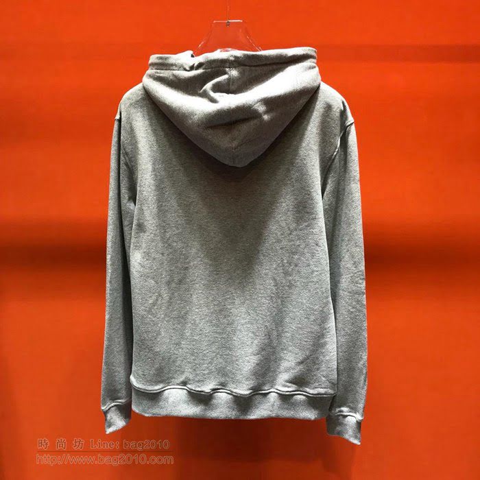 Kenzo男裝 19/20FW新款 最高品質 Kenzo灰色休閒衣 高田賢三男士連帽套頭衛衣 秋冬時尚單品  tzy2325
